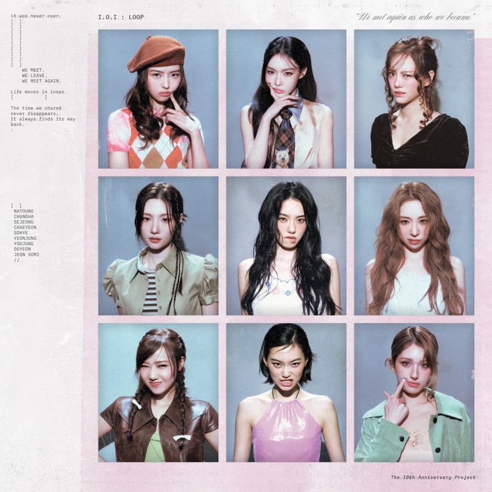 I.O.I : LOOP released